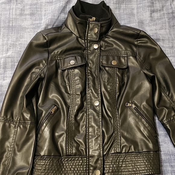Leather jacket (faux) - Picture 1 of 3